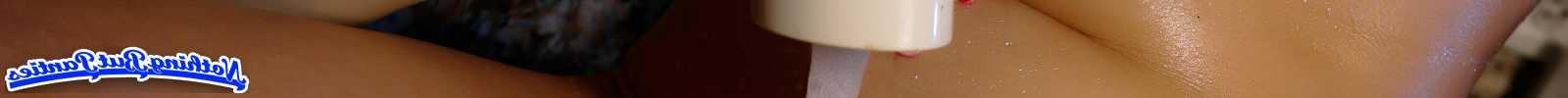 18P Jetta sheer white panties get soaked in the kitchen