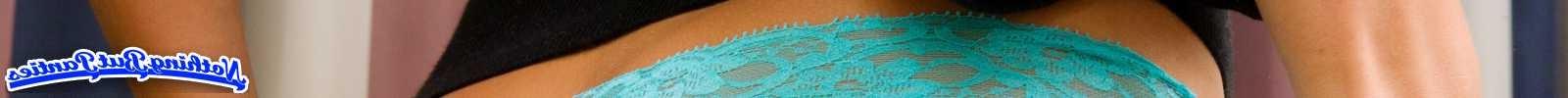 18P Aaliyah Love is our Flapper in her sheer blue lace panties and her amazing pussy