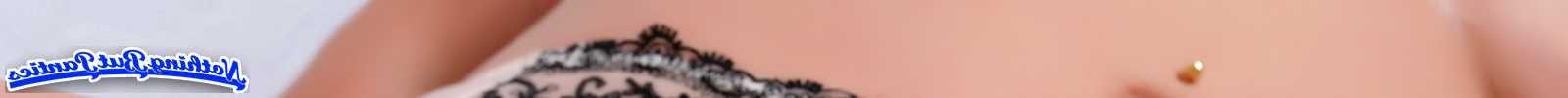 18P USA Whifet sheer pink and black lace