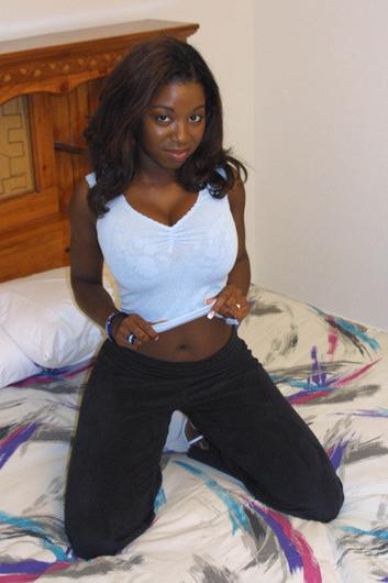 15P Audrey shows off her huge natural tits