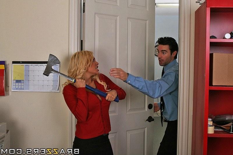 15P super sexy big tit office girl sucks cock and fucks hardcore