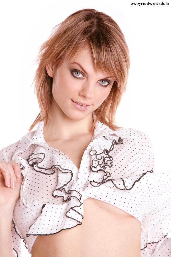 17P Petite redhead teen with dazzling eyes stripping
