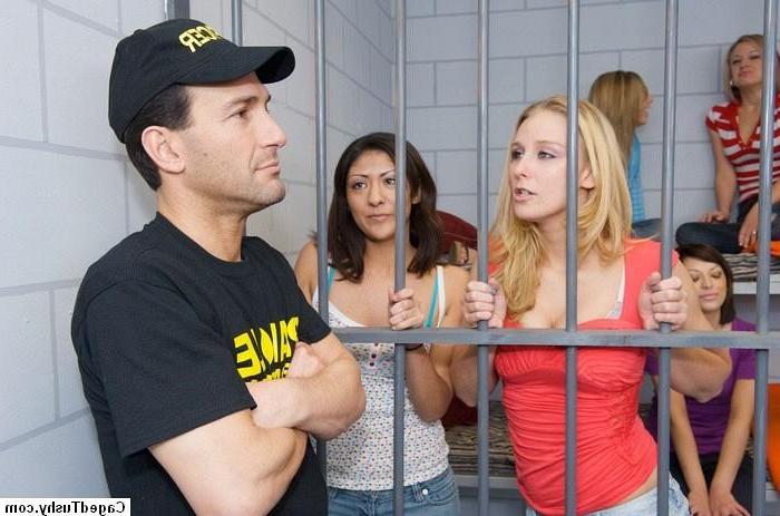 13P Hot girls behind bars getting strip searches