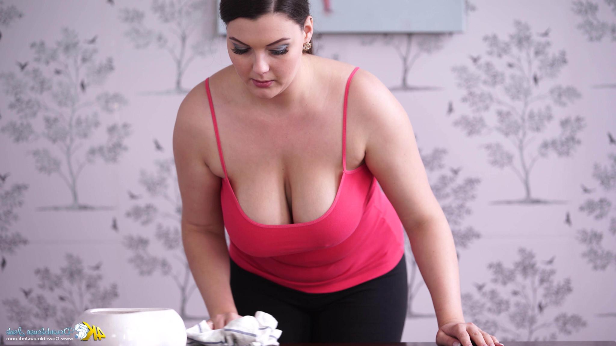 13P Cherry starts to tease you letting her top slip down to reveal h