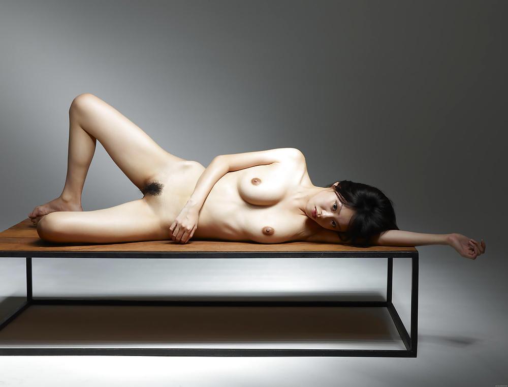 25P Asian Delights 4 - A very not Asian girl on a table