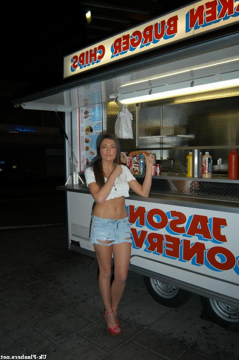16P Charleys busty flashing menu of nightly public nudity and posing tour of Bristol