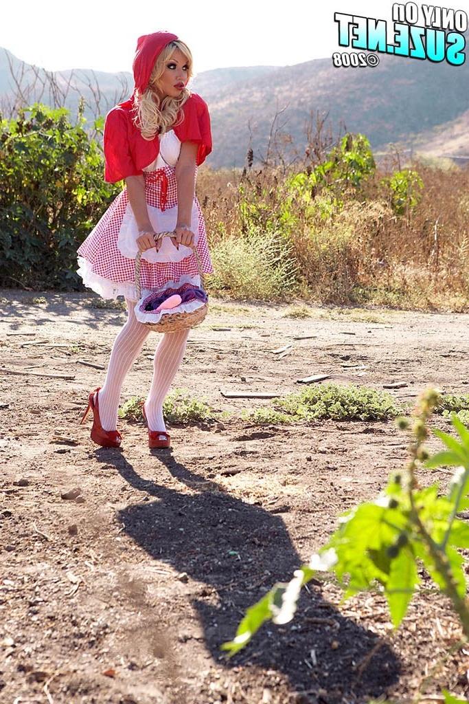 15P Angie Savage is slutty little red riding hood