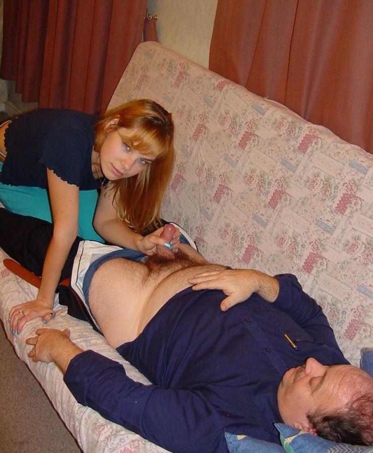 16P Cute teen girl fucked by a fat old fart