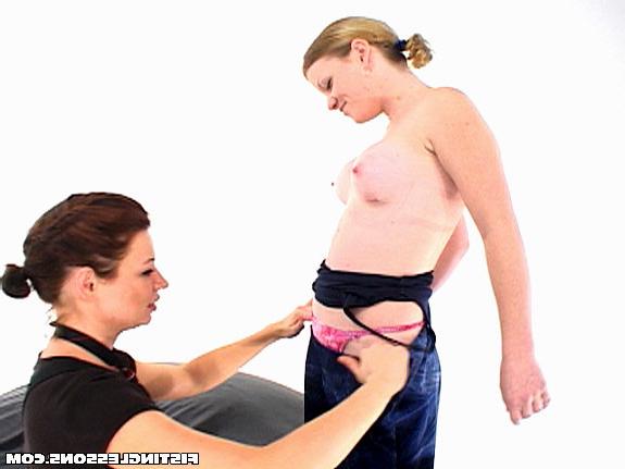 15P Two horny girlfriends fisting each other