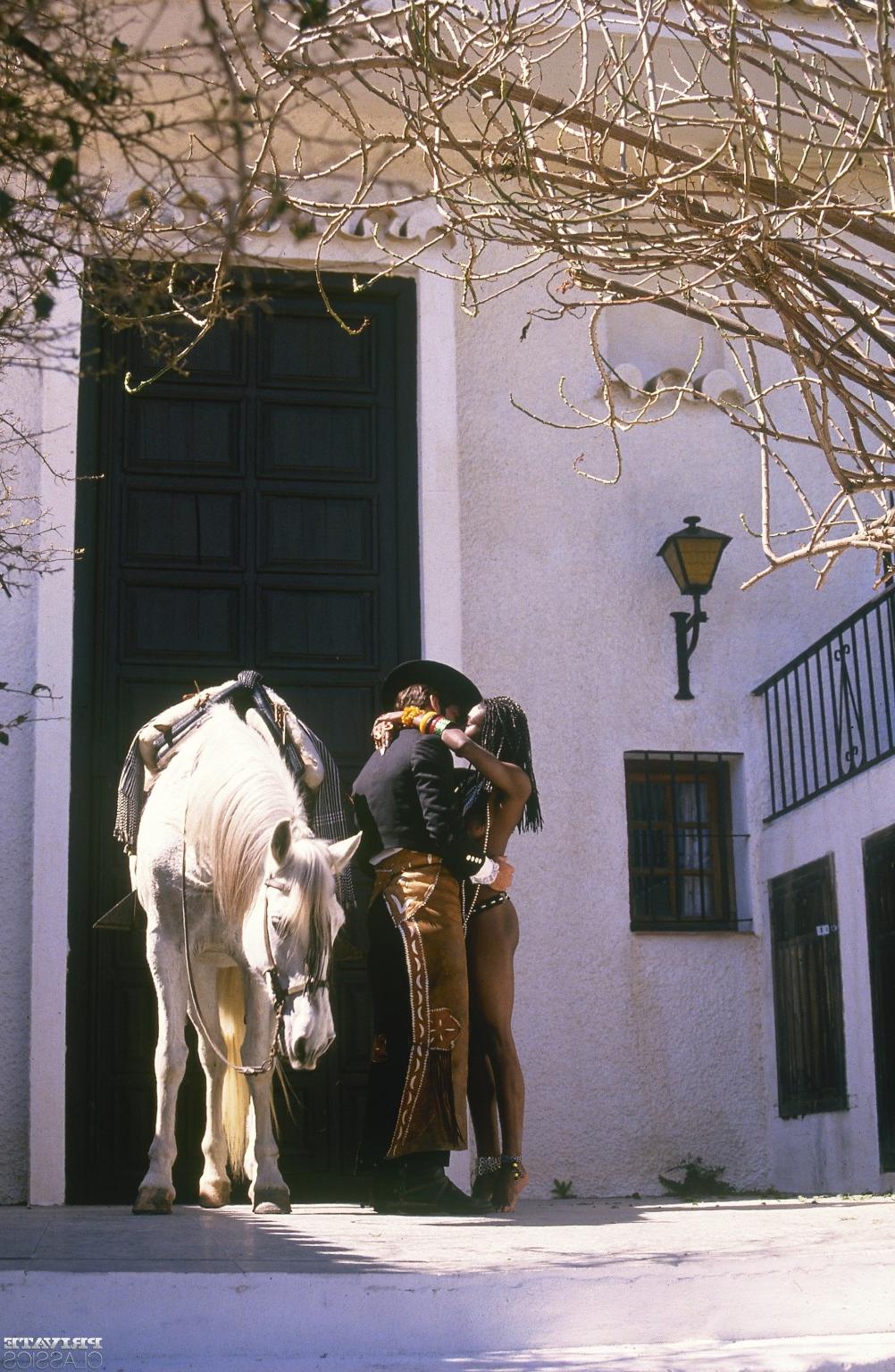 12P Vintage interracial sex with black girl