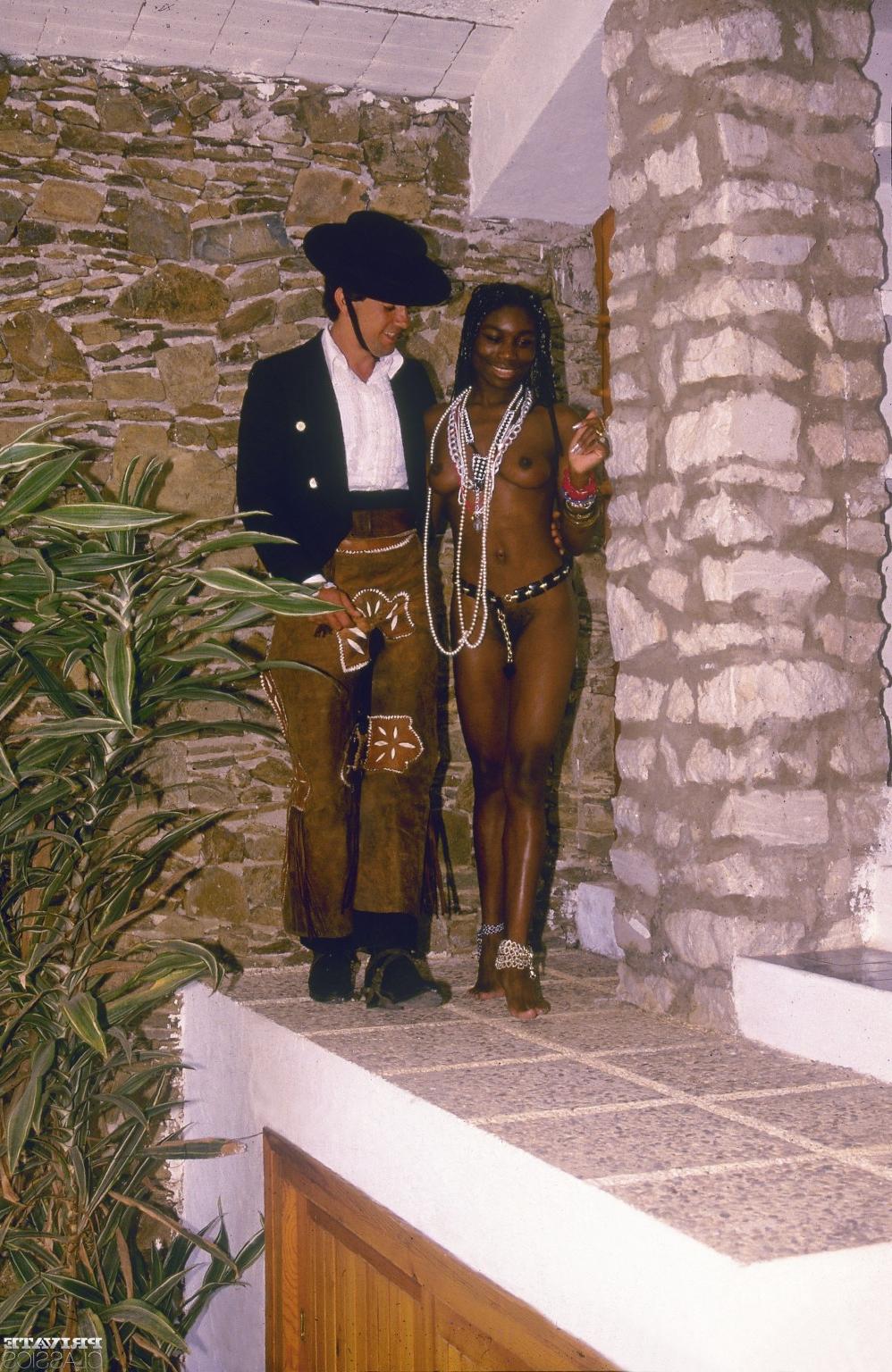 12P Vintage interracial sex with black girl