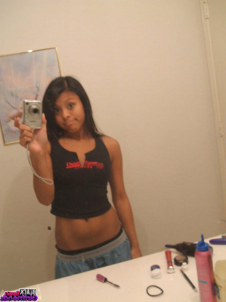 15P Cute black teen girlfriends posing