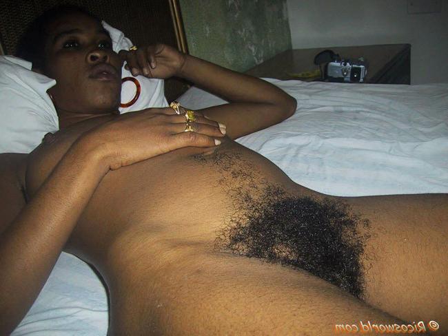 15P Very hairy black girls