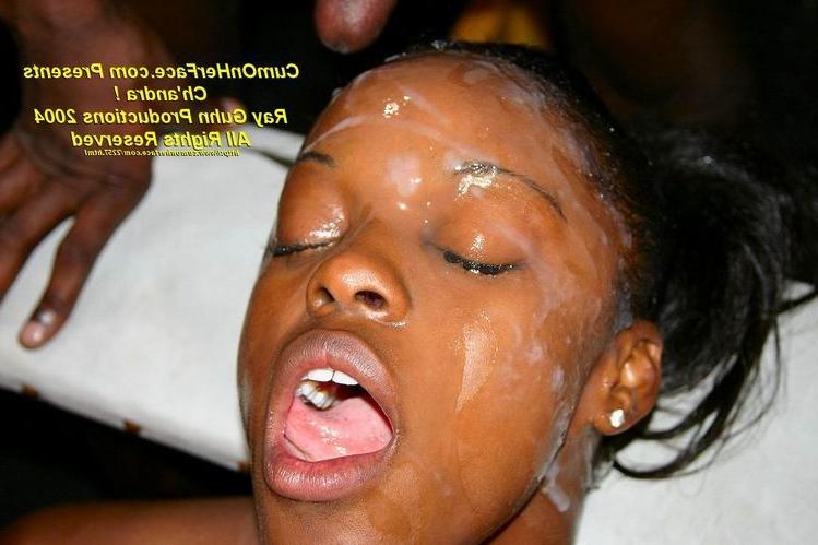 16P Black girl gangbang and messy facial