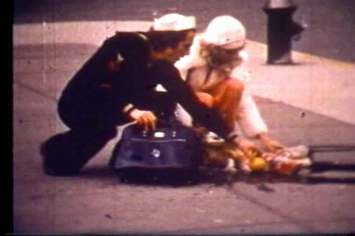 15P Classic babe taking home a sailor to thank him for his public service in her own