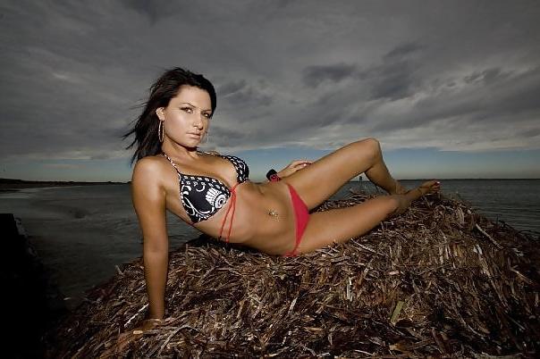 17P Hot British teen model - Rosie model shots