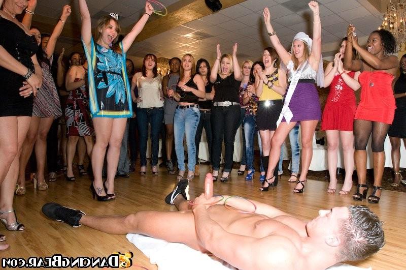 15P Bridesmaid gets fucked by the dancing guys