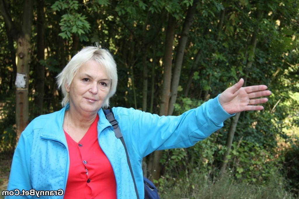 16P Hitchhiking Granny Getting A Hard Fuck And A Ride