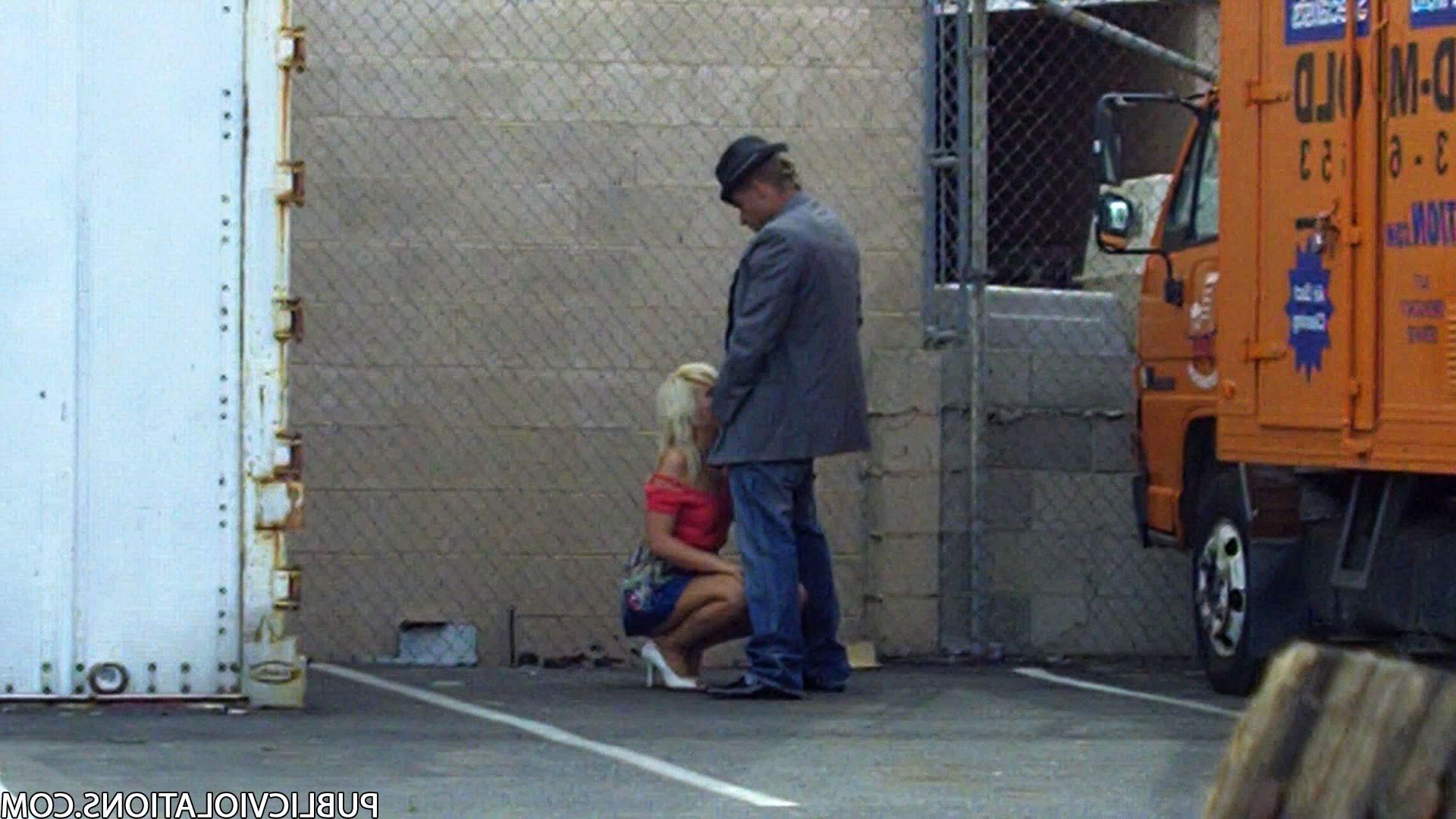 16P Violated babe in public exposed
