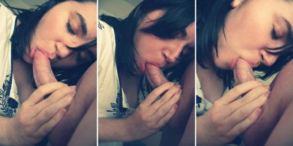 15P Pov shots of horny gfs licking and sucking cocks  52