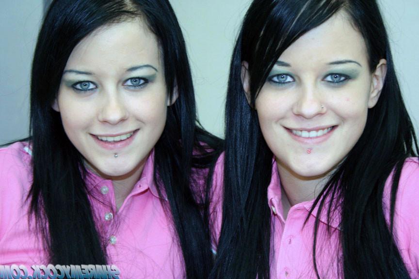 18P The Milton Twins and blonde Heather all share cock