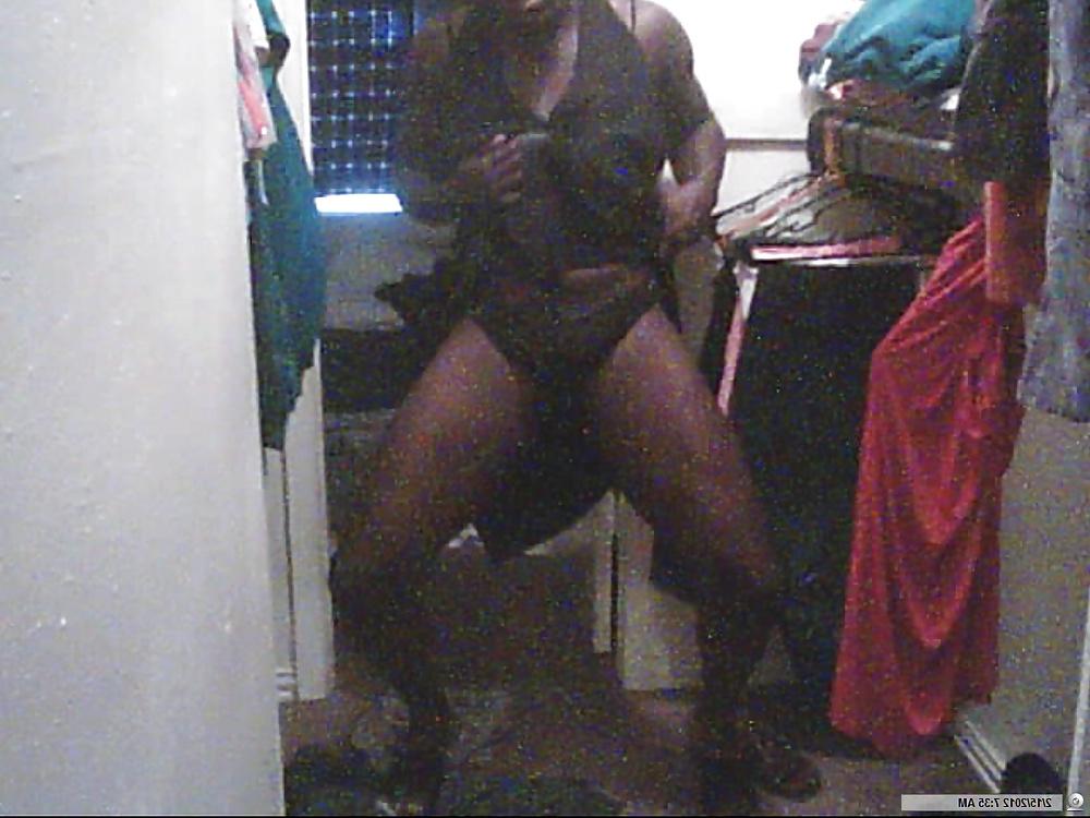 4P Fat black sissy ass