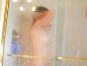 6P Wife in  the shower