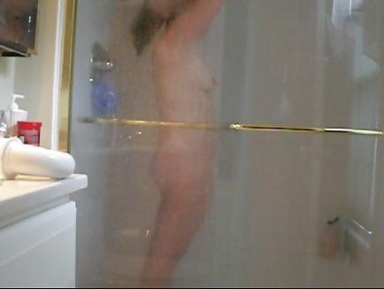 6P Wife in  the shower