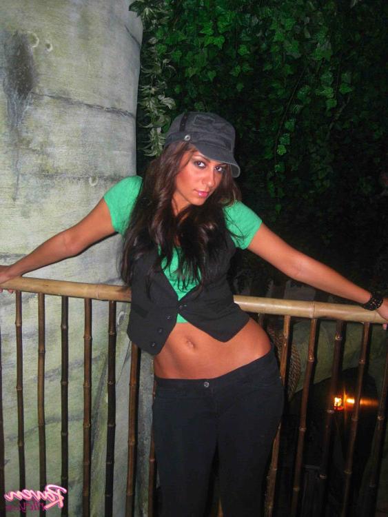 15P Raven Riley posing nude and giving blowjob