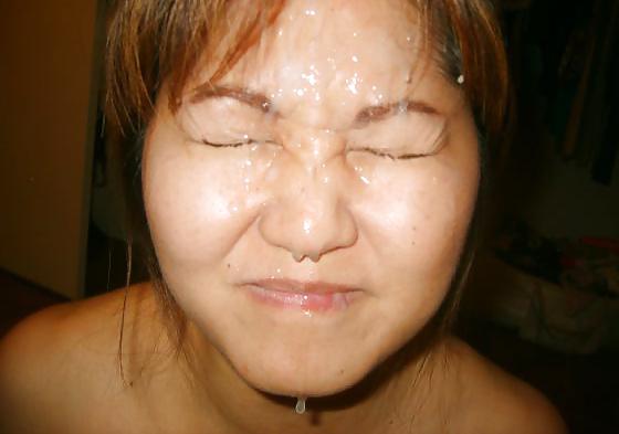 25P Asian Wife takes a Facial