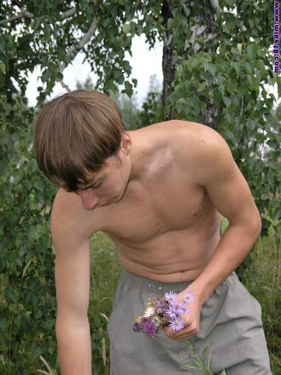 13P Teen Boy Discovers His Sexuality While Picking Flowers Nude