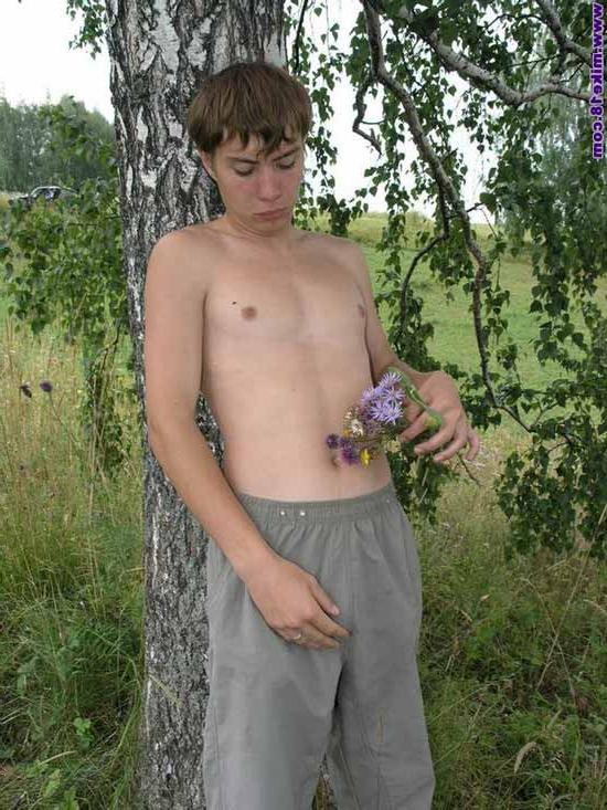 13P Teen Boy Discovers His Sexuality While Picking Flowers Nude