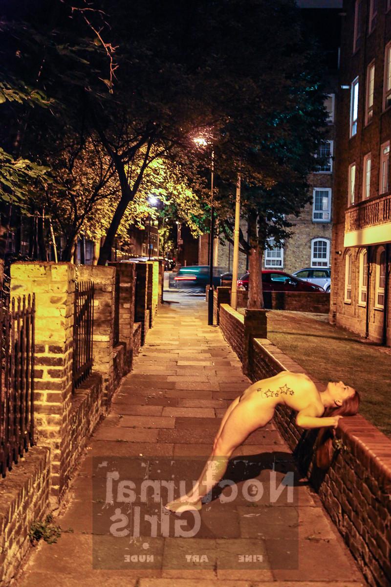 8P Isabel Dean nude in the night time
