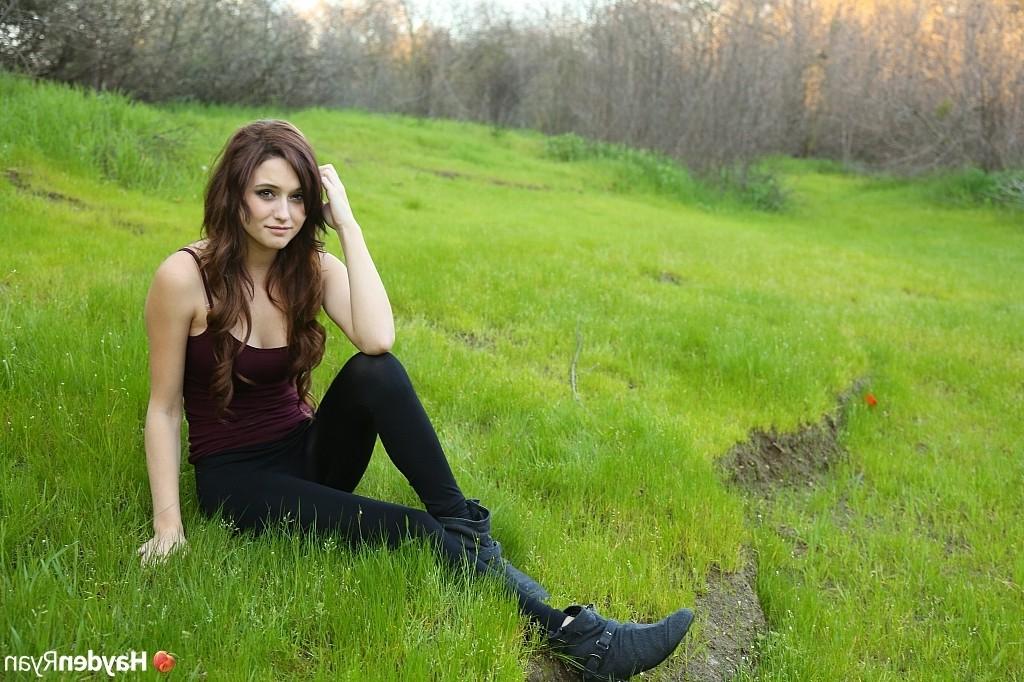 15P Teen strips in nature