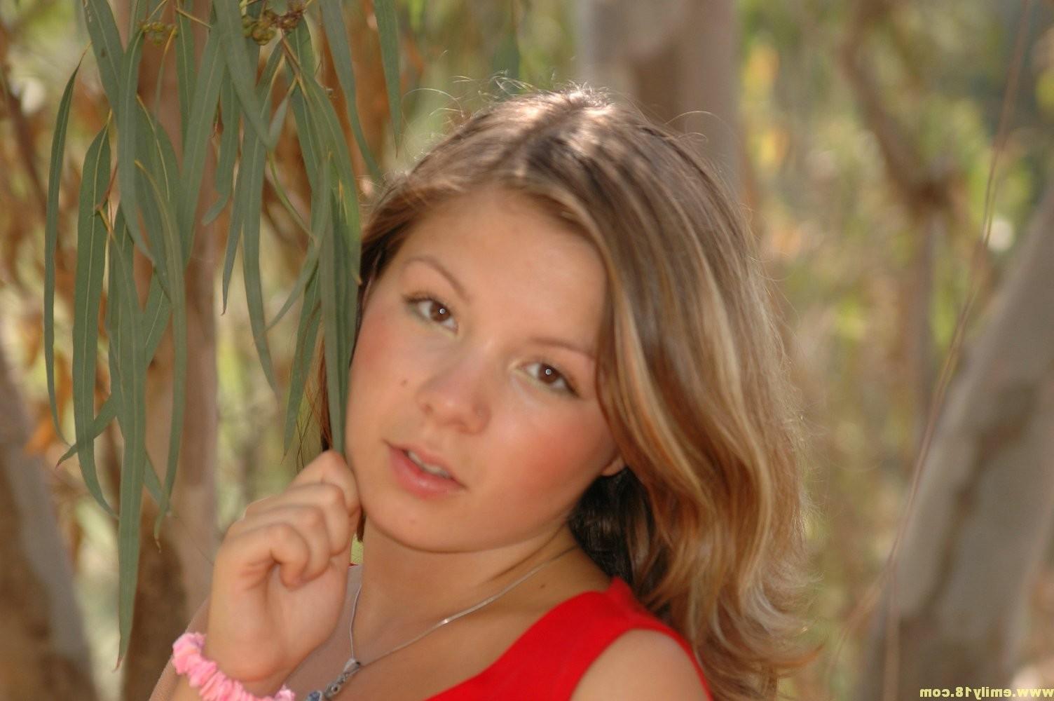 16P Topless teen exposed outdoors