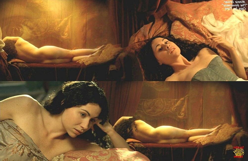 15P witty British actress Minnie Driver nude pictures