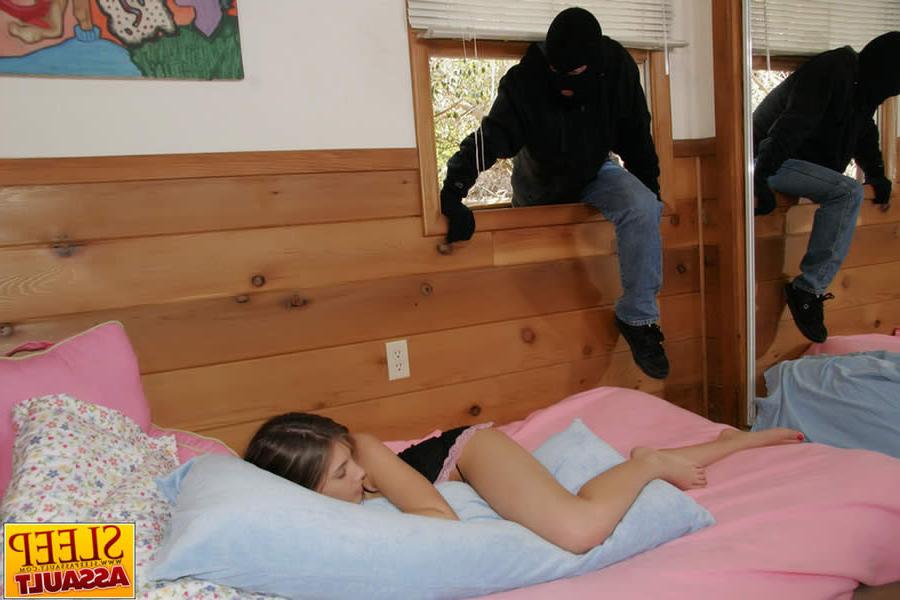 16P Tired brunette getting fucked in her sleep