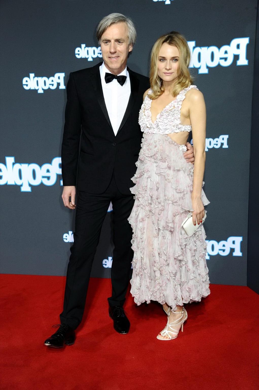 16P Diane Kruger showing cleavage at the PEOPLE Magazine Germany launch party in Ber