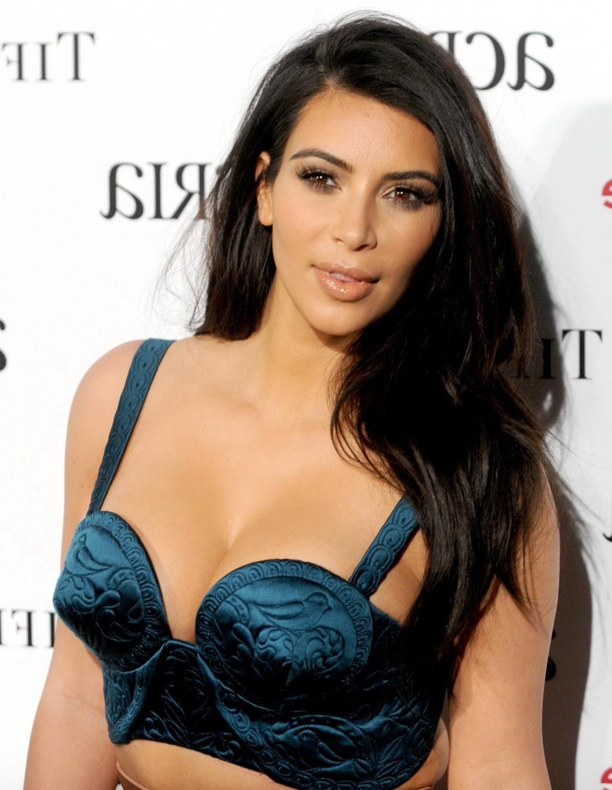 10P Kim Kardashian showing huge cleavage at ACRIAs 19th Annual Holiday Dinner Benefi
