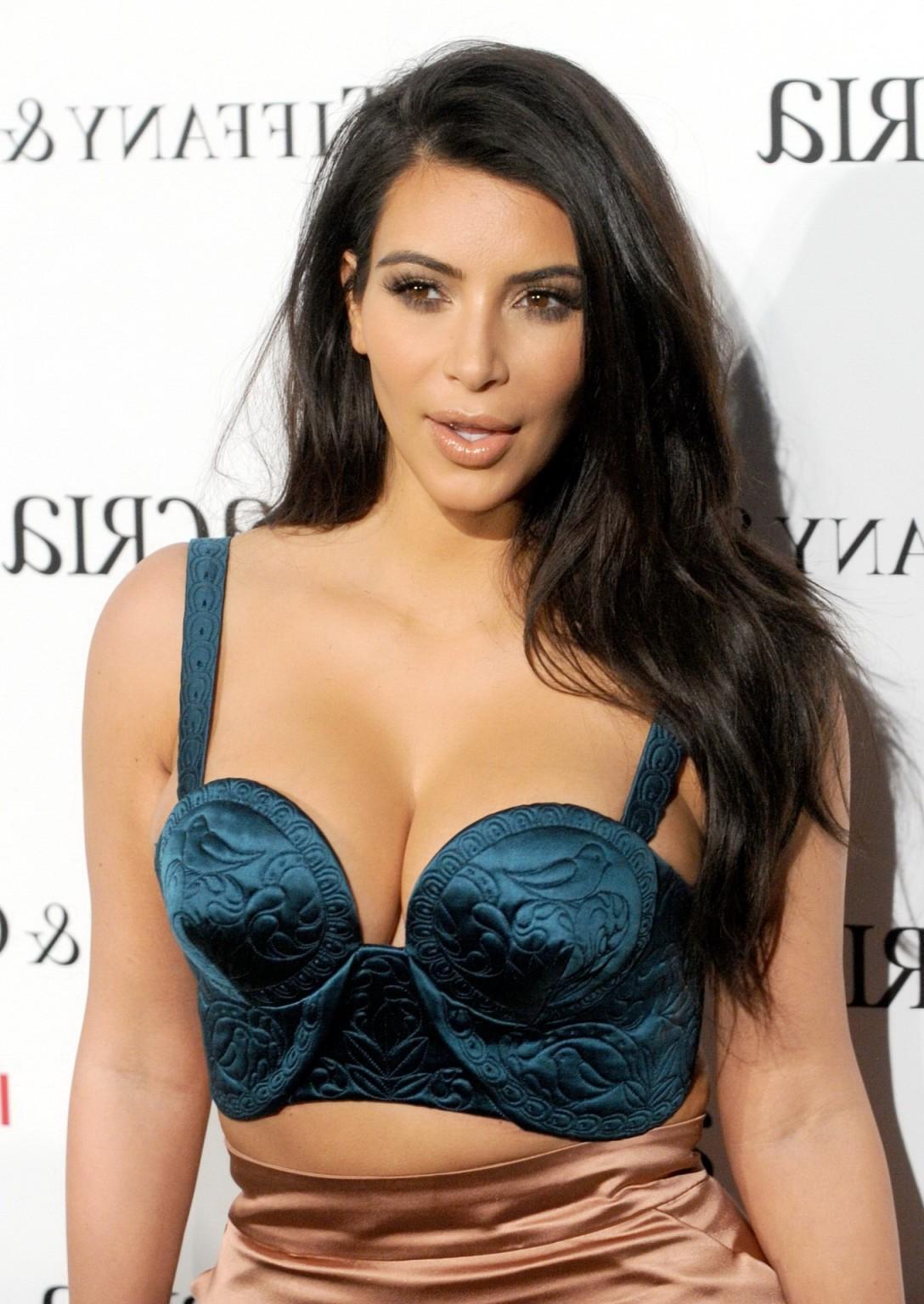10P Kim Kardashian showing huge cleavage at ACRIAs 19th Annual Holiday Dinner Benefi