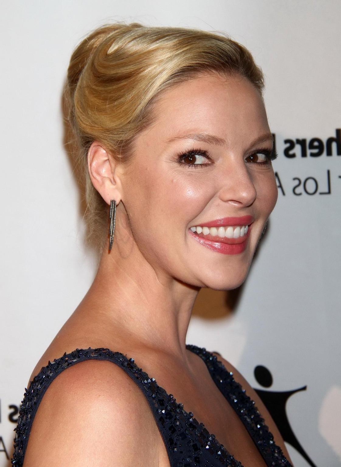 16P Katherine Heigl showing cleavage at Big Brother Big Sister Big Bash in Beverly H
