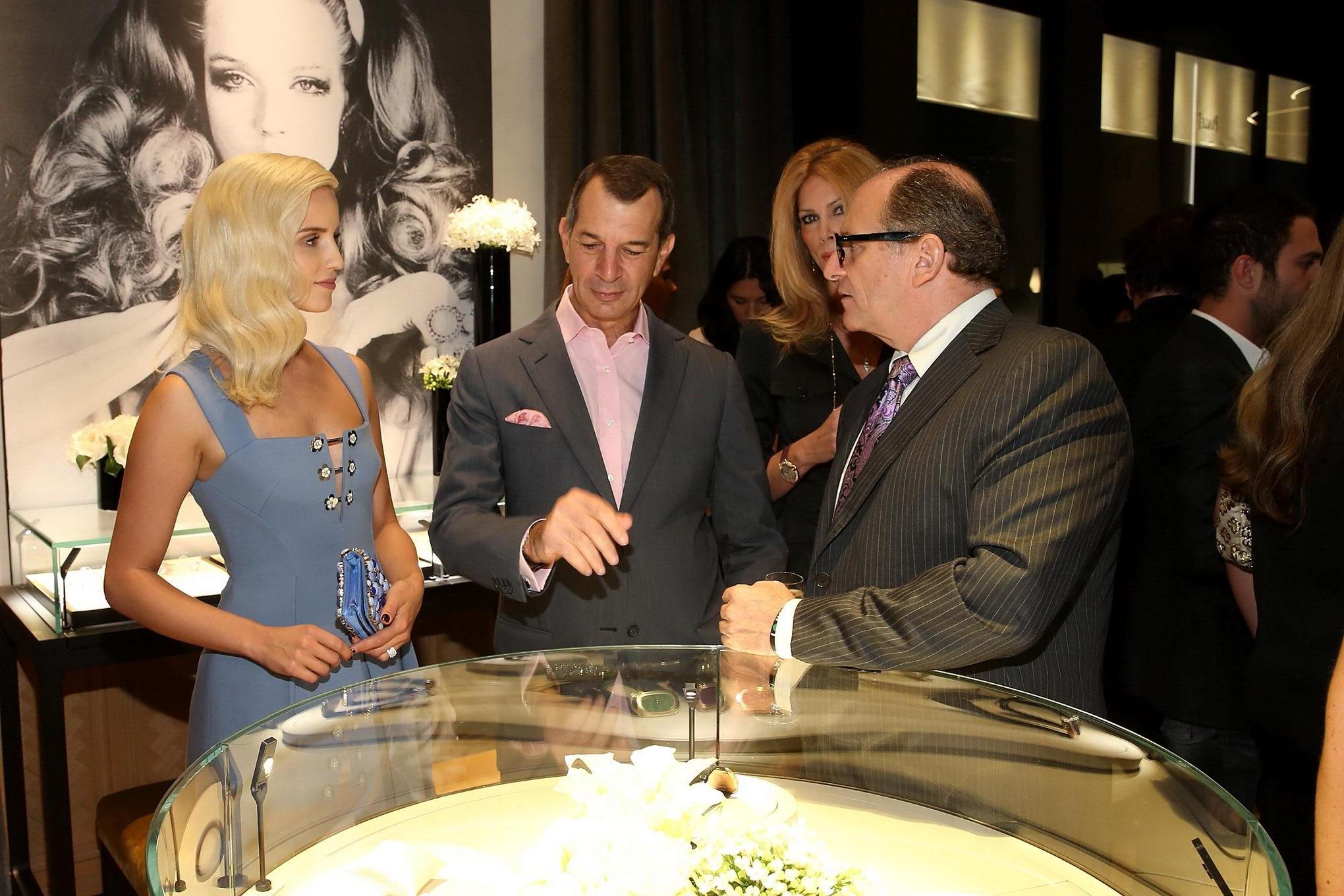 16P Dianna Agron showing cleavage at Extremely Piaget launch event in Bevery Hils