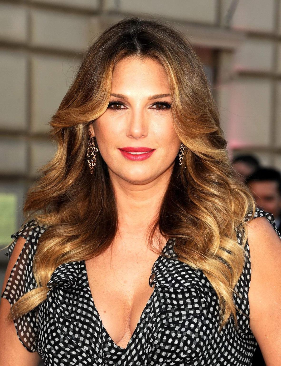 13P Daisy Fuentes showing huge cleavage at the 2014 NCLR ALMA Awards in Pasadena CA