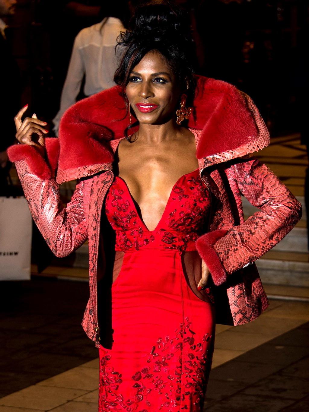 16P Sinitta nipple slip at the X Factor musical I Cant Sing premiere at London Palla