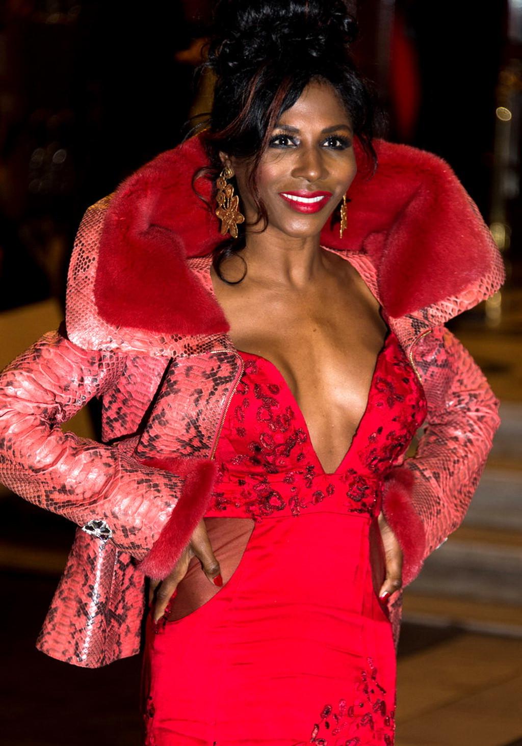 16P Sinitta nipple slip at the X Factor musical I Cant Sing premiere at London Palla