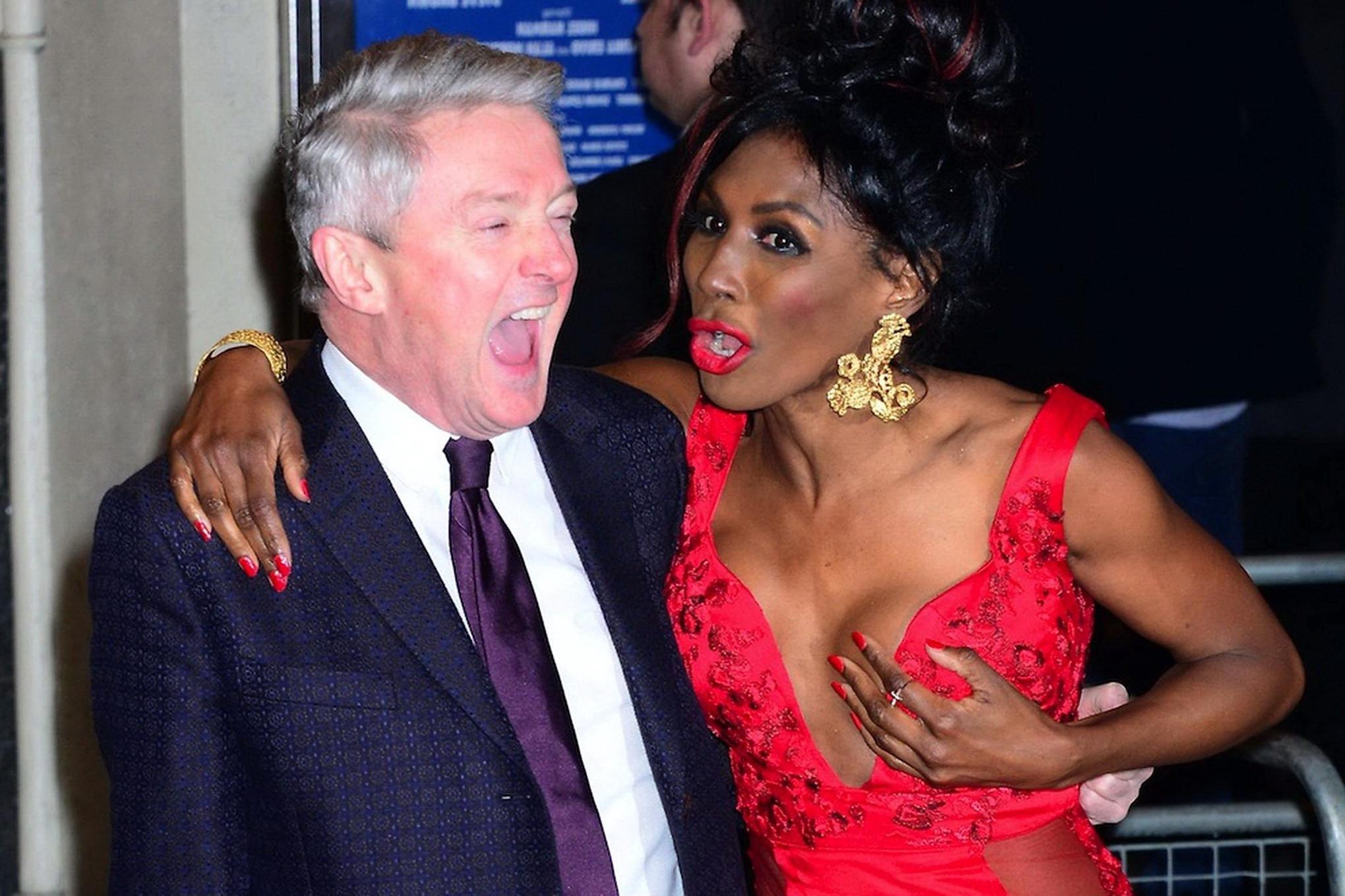 16P Sinitta nipple slip at the X Factor musical I Cant Sing premiere at London Palla