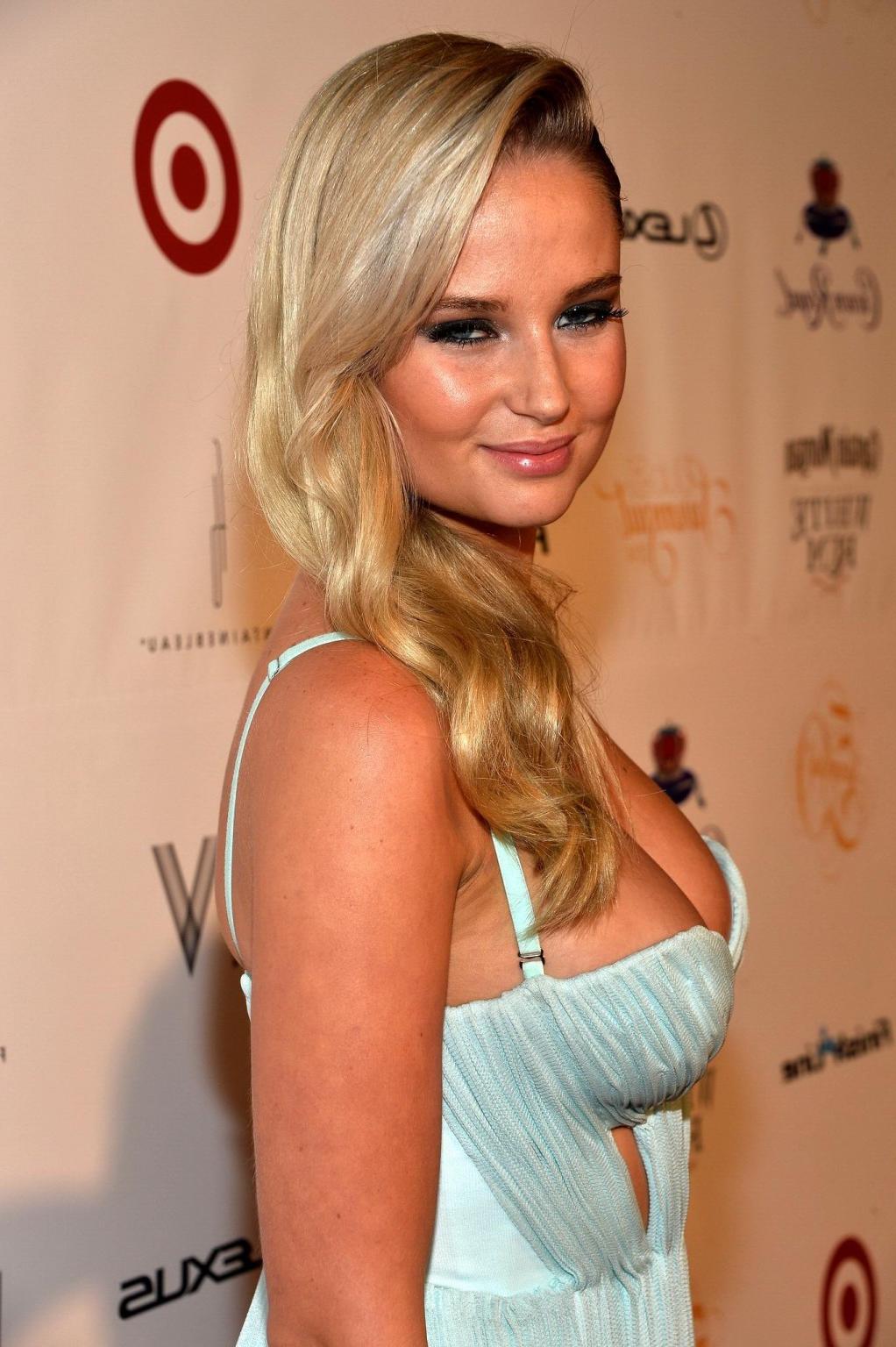 16P Genevieve Morton showing awesome cleavage at Club SI Swimsuit held at LIV Nightc