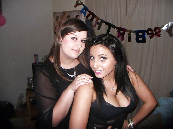 21P British FB sexy sluts ona  night out