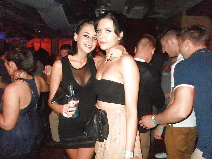 21P British FB sexy sluts ona  night out