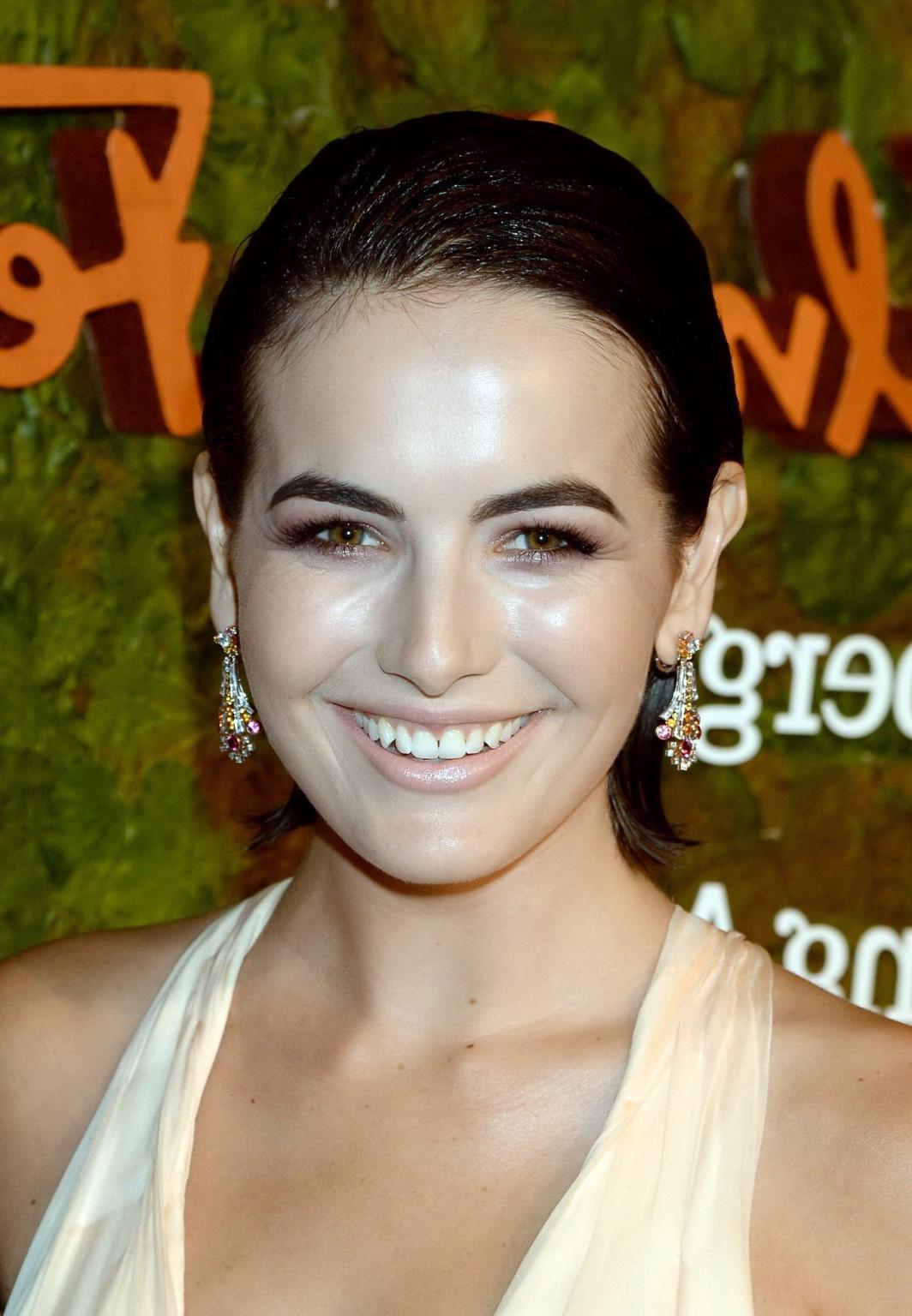 16P Camilla Belle showing huge cleavage at Wallis Annenberg Performing Arts Gala in 